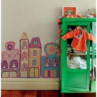 Brewers Stickers Giant Wallsticker Dollhouses, 00492