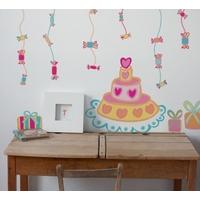 Brewers Stickers Maxi Sticker Birthday Cake, 03498