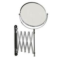 Brava Circular Extending Shaving Mirror (W)185mm (H)380mm