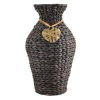 Brown Wicker Vase Medium
