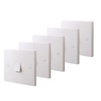 British General 10A 2-Way Single Switch Pack of 5