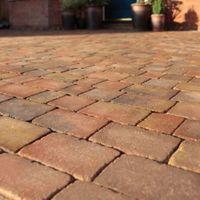 Brindle Woburn Rumbled Block Paving (L)134mm (W)134mm Pack of 504 9.05 m²