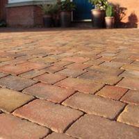 Brindle Woburn Rumbled Block Paving (L)100mm (W)134mm Pack of 672 8.98 m²