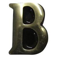 brass house letter b