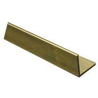 Brass Corner (H)10mm (W)10mm (L)1m