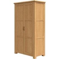 bradburn oak full hanging wardrobe