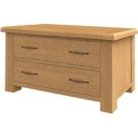 Bradburn Oak 2 Drawer Blanket Box