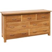 Brooklyn Oak 7 Drawer Chest of Drawer