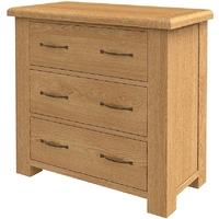 Bradburn Oak 3 Chest of Drawer