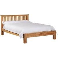 brooklyn oak 5ft king size slatted bed