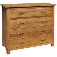 brooklyn oak 4 drawer chest of drawer