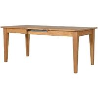 Brooklyn Oak Extending Dining Table with Leaf