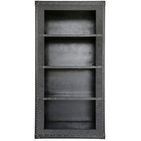 Brooklyn Grey Trunk Style Bookcase