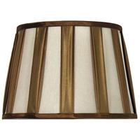 Bronze and Gold 13inch Pleated Shade