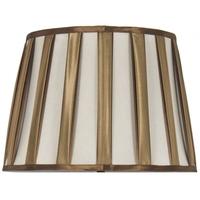 Bronze and Gold 17inch Pleated Shade