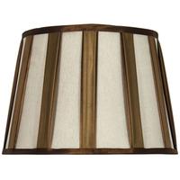 Bronze and Gold 15inch Pleated Shade