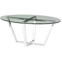 Brenzette SS Tempered Glass Coffee Table