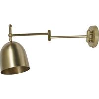 Brass Metal Long Arm Wall Lamp