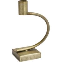 brass semi circle candle holder set of 8