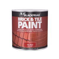 brick tile paint matt red 500ml