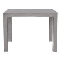 Bramante Square Extending Dining Table, Grey