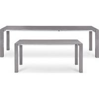 bramante extending dining table grey