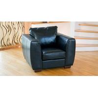 Brunswick armchair black