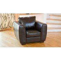 brunswick armchair brown