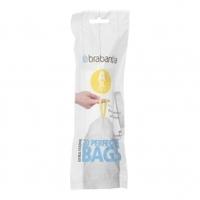 brabantia bin liners smart fix bin liners white 3 litre a