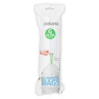 brabantia bin liners smart fix bin liners white 30 litre g