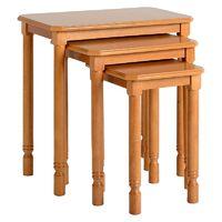 Brunton Nest of Tables Antique Pine