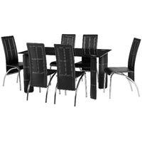 Bradford Dining Set with Premiere A3 Dining Chairs