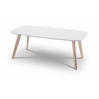 Bramley Coffee Table Rectangular In White And Limed Oak