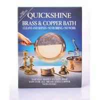 brass copper clean and shine bath