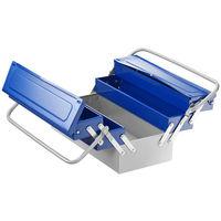 britool britool e194738b 450mm 5 compartment metal toolbox