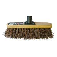 broom head bassine varnished 300mm 12in threaded socket