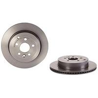 brembo 09991411 rear uv coated brake disc set of 2