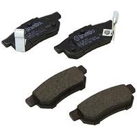 brembo p28017 rear disc brake pad set of 4