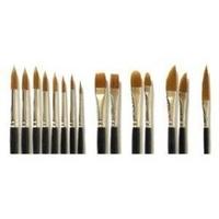 brushes4art classic watercolour brush set of 15 high quality brushes