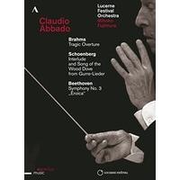 Brahms / Schoenberg / Beethoven - 2013 Lucerne Festival [Claudio Abbado, Lucerne Festival Orchestra] [DVD] [2014]