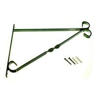 Bracket for 14 Inch Hanging Basket Green Plastic Coated Steel + Fixings ( pack of 48 )