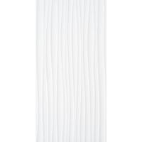 British Ceramic Tile Form Wave Gloss White 248x498