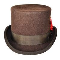 Brown Top Hat L