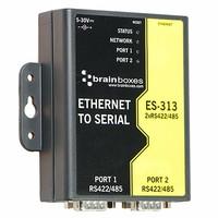 Brainboxes RS422/485 2 Port Ethernet to Serial Adapter