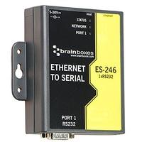 brainboxes rs232 1 port ethernet to serial adapter