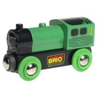 BRIO 33605 Wooden Railway System: Green Engine