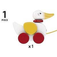 BRIO Pull-along Duck - White