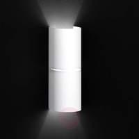 Braez wall light shines from both sides, white