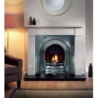 Brompton Agean Limestone Fireplace With Crown Cast