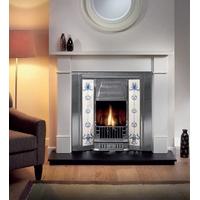 brompton agean limestone fireplace package with prince cast